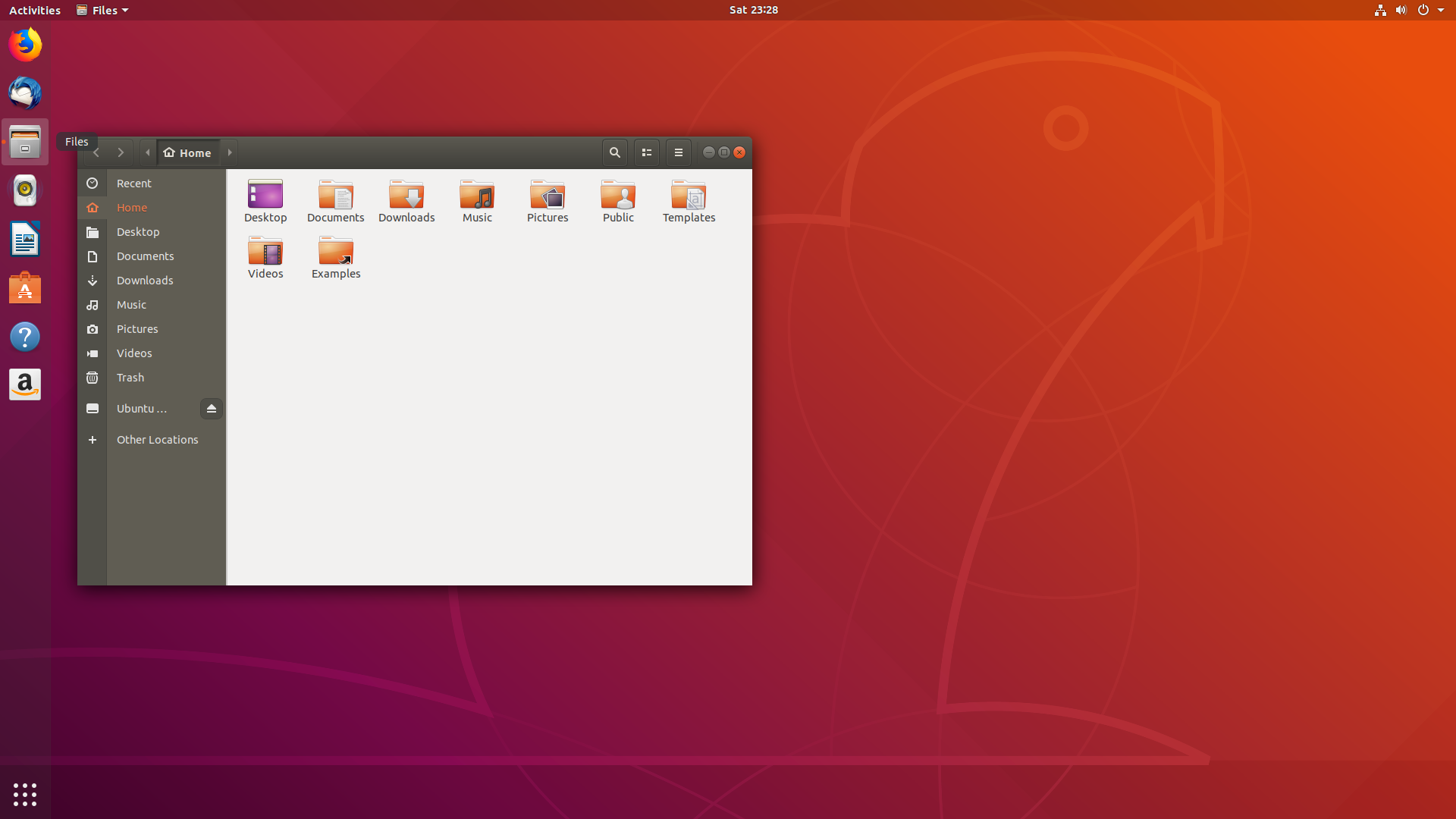 Ubuntu applications selector